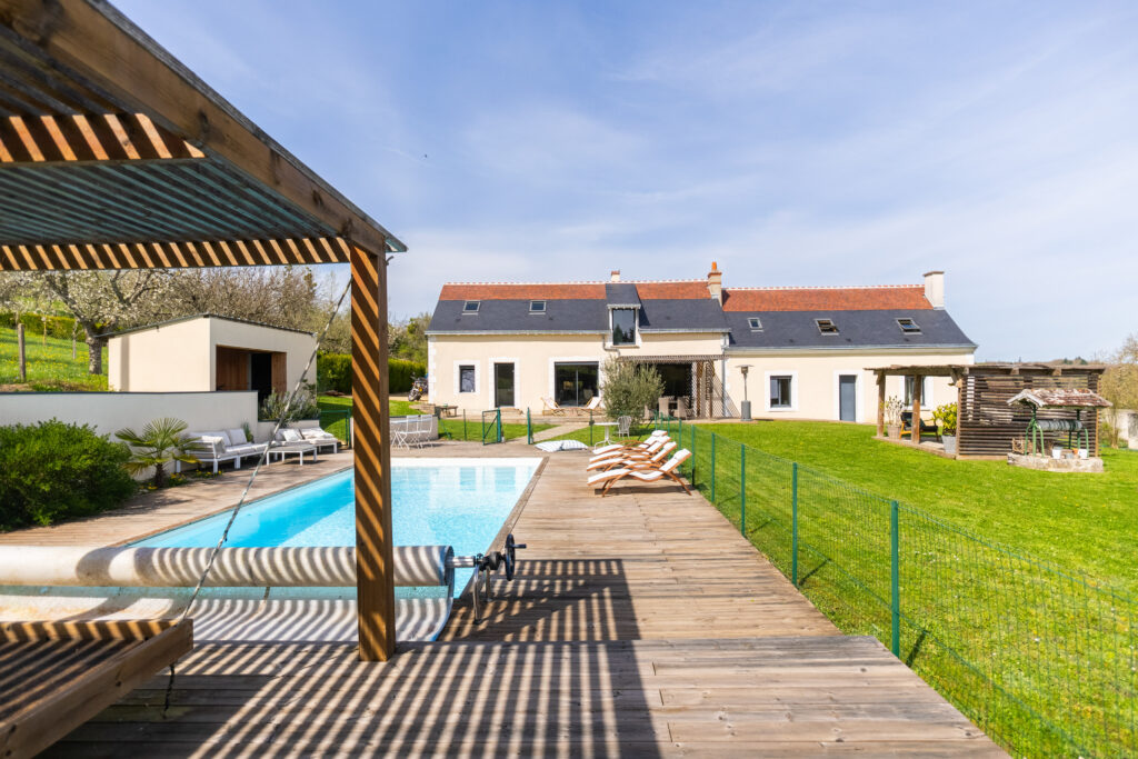 Maison Fondettes 3 drone